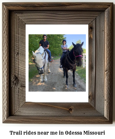 trail rides near me in Odessa, Missouri